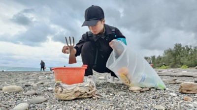 七星潭啟動臨海植群「宮脇法」復育，　營造親人的森林生態。